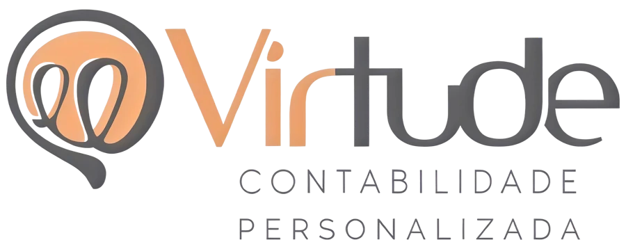 Logo antigo Virtude Contabilidade Personalizada